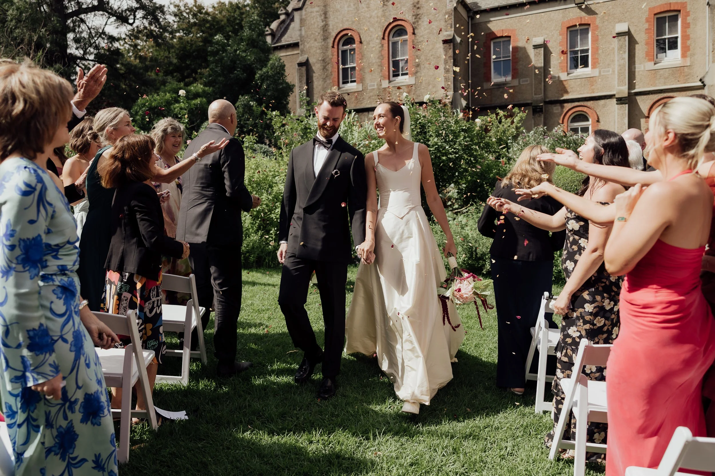 Eliza and Michael, Abbotsford Convent, VIC Wedding