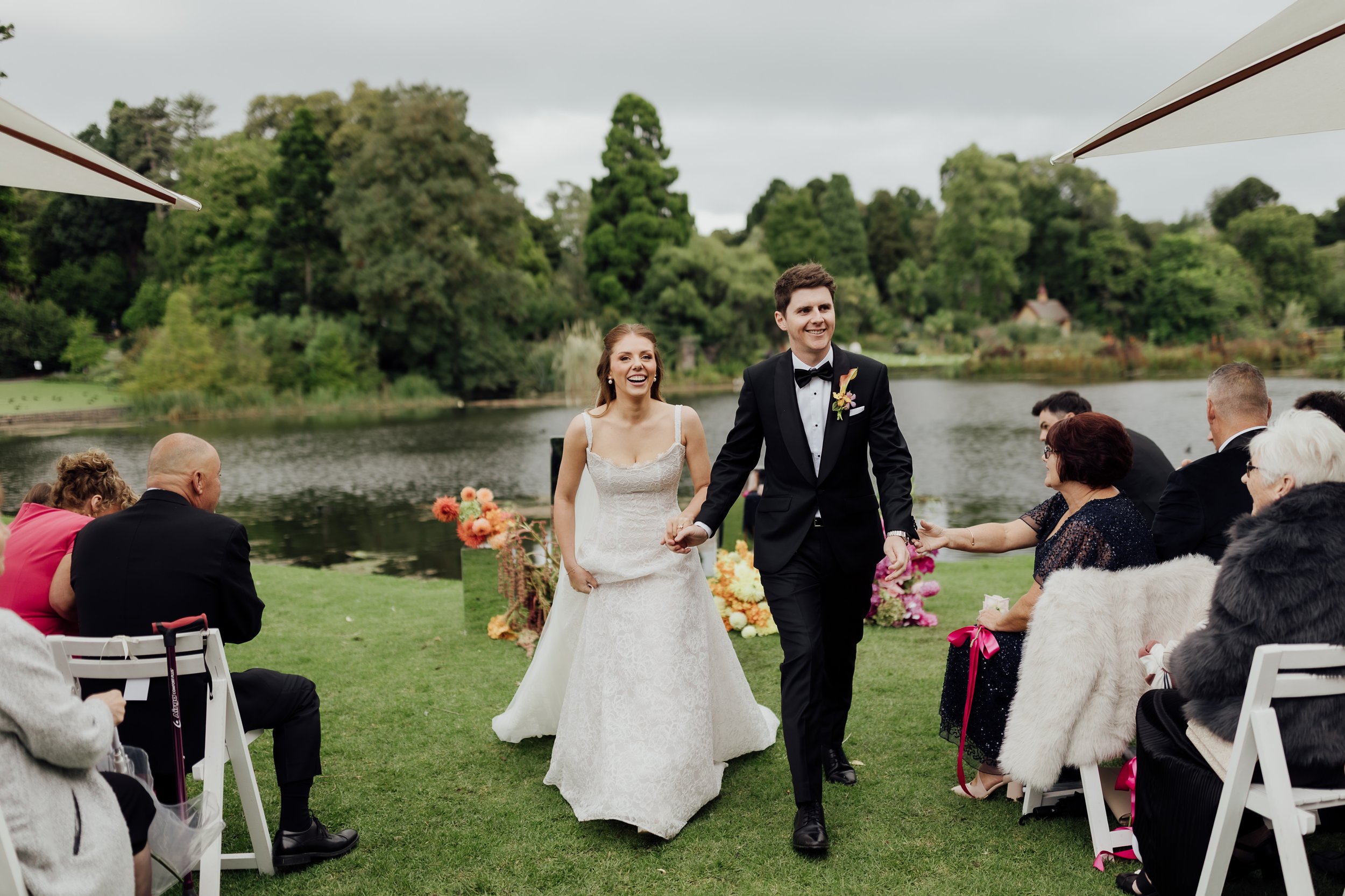 Nicole and Jake, The Terrace, Royal Botanic Gardens, VIC Wedding