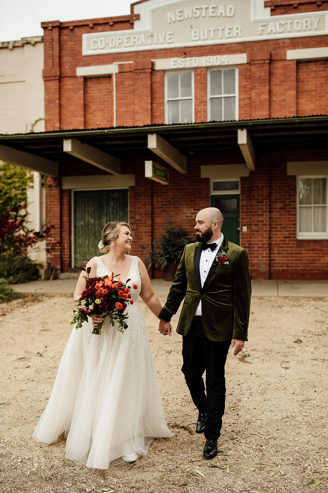 Bride & Groom at Buttlerand Victoria
