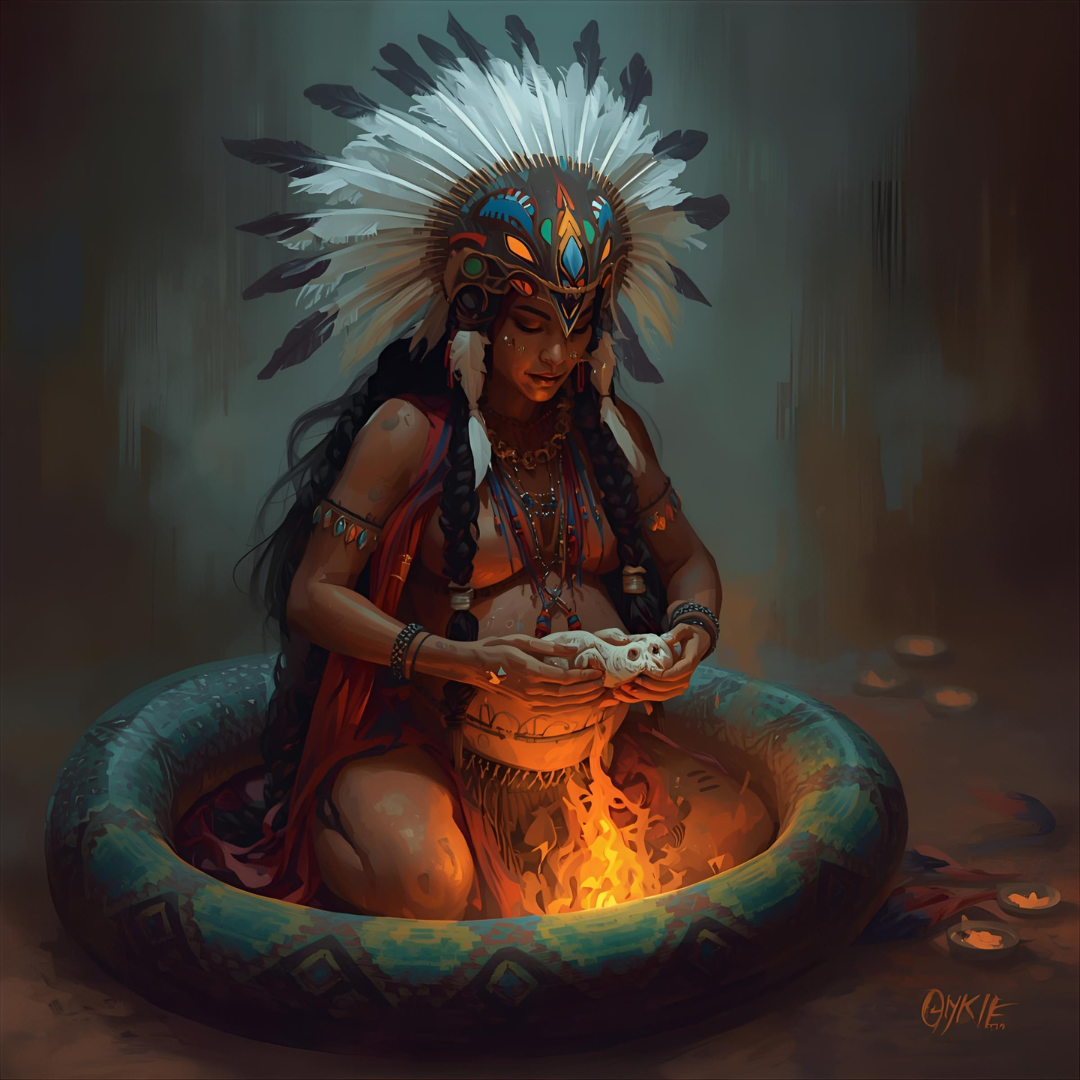 Cihuacóatl Rising: Calling on the Warrior Mother in a Time of Displacement