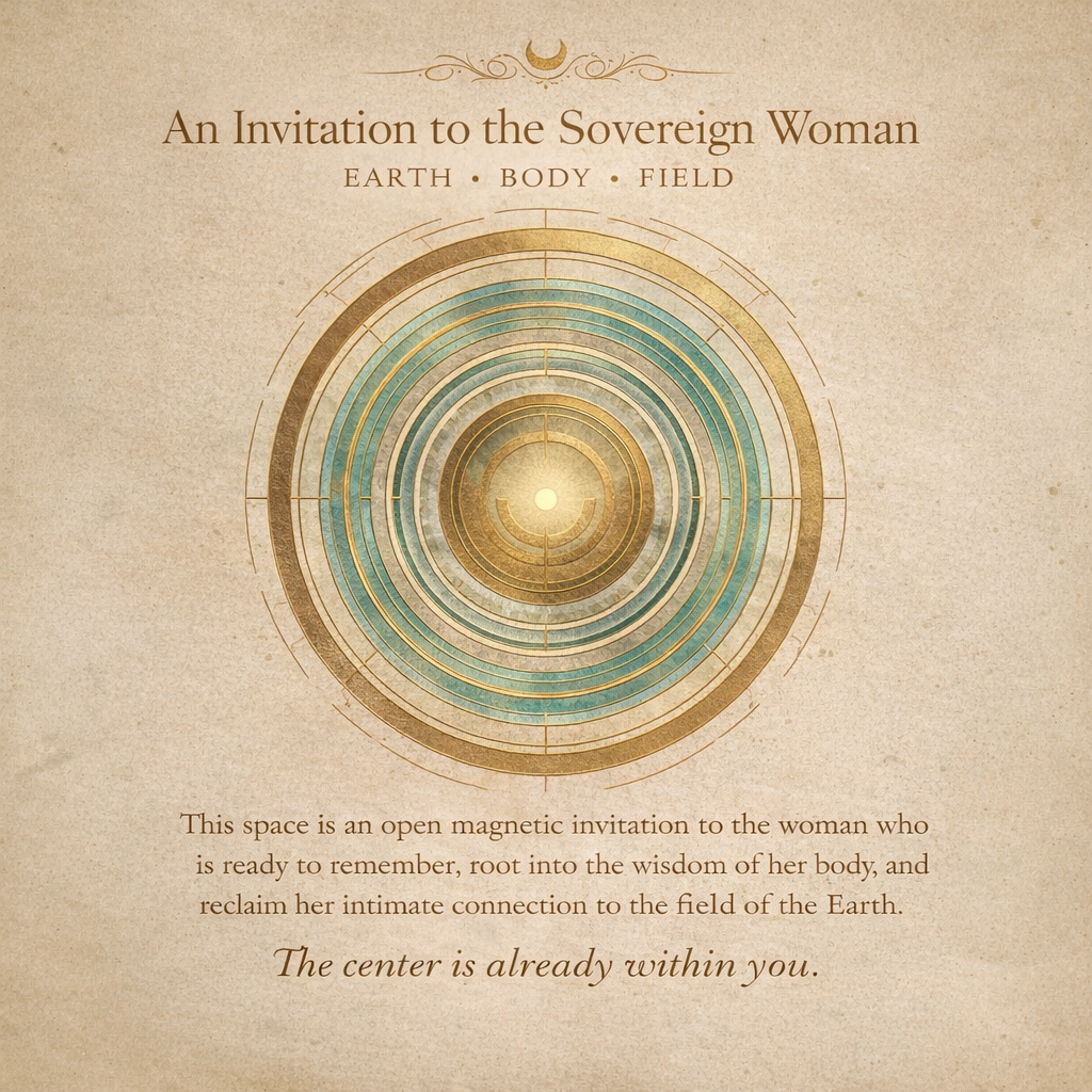 Earth, Body &amp; Field: The Sovereign Woman