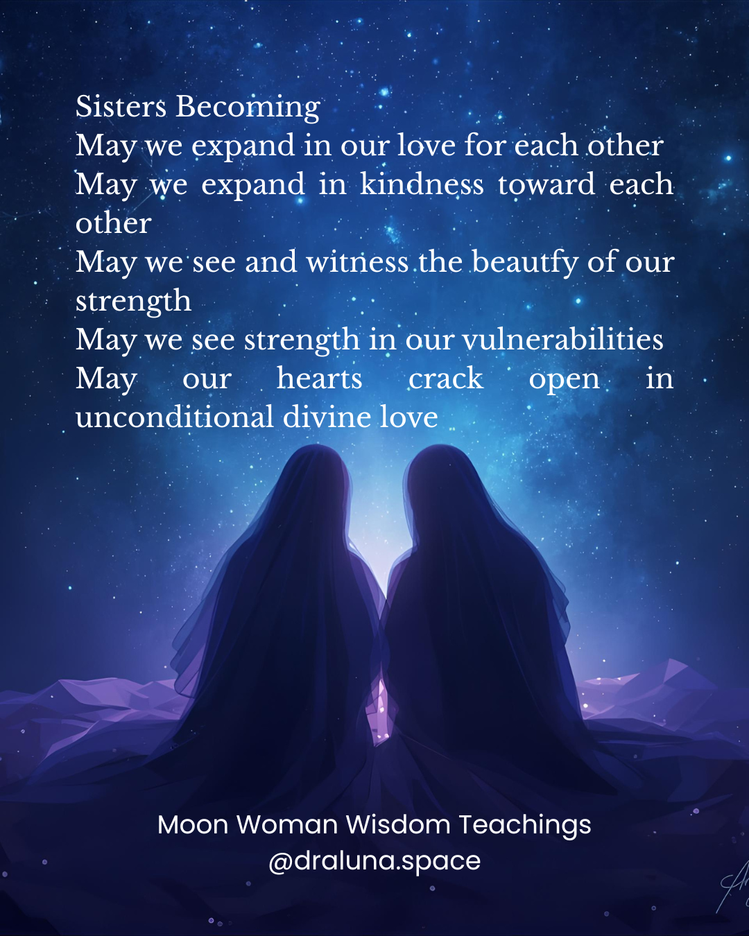 Sisters Sitting Together