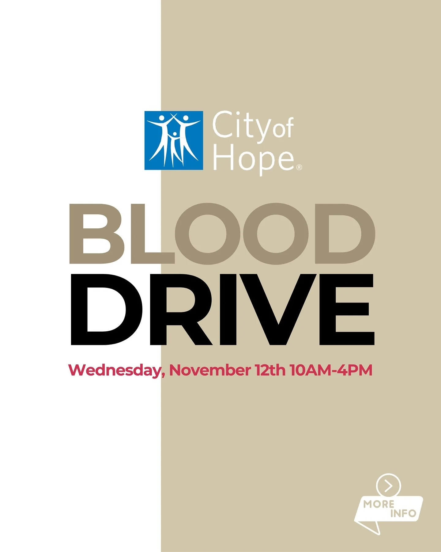 🩸 Join Us in Giving Hope!
We&rsquo;re proud to host a City of Hope Blood Drive to support patients in need. Every donation saves lives&mdash;and you can make a difference!

📅 Wednesday, November 12, 2025
🕤 10AM - 4PM
📍 Marty Rodriguez Real Estate