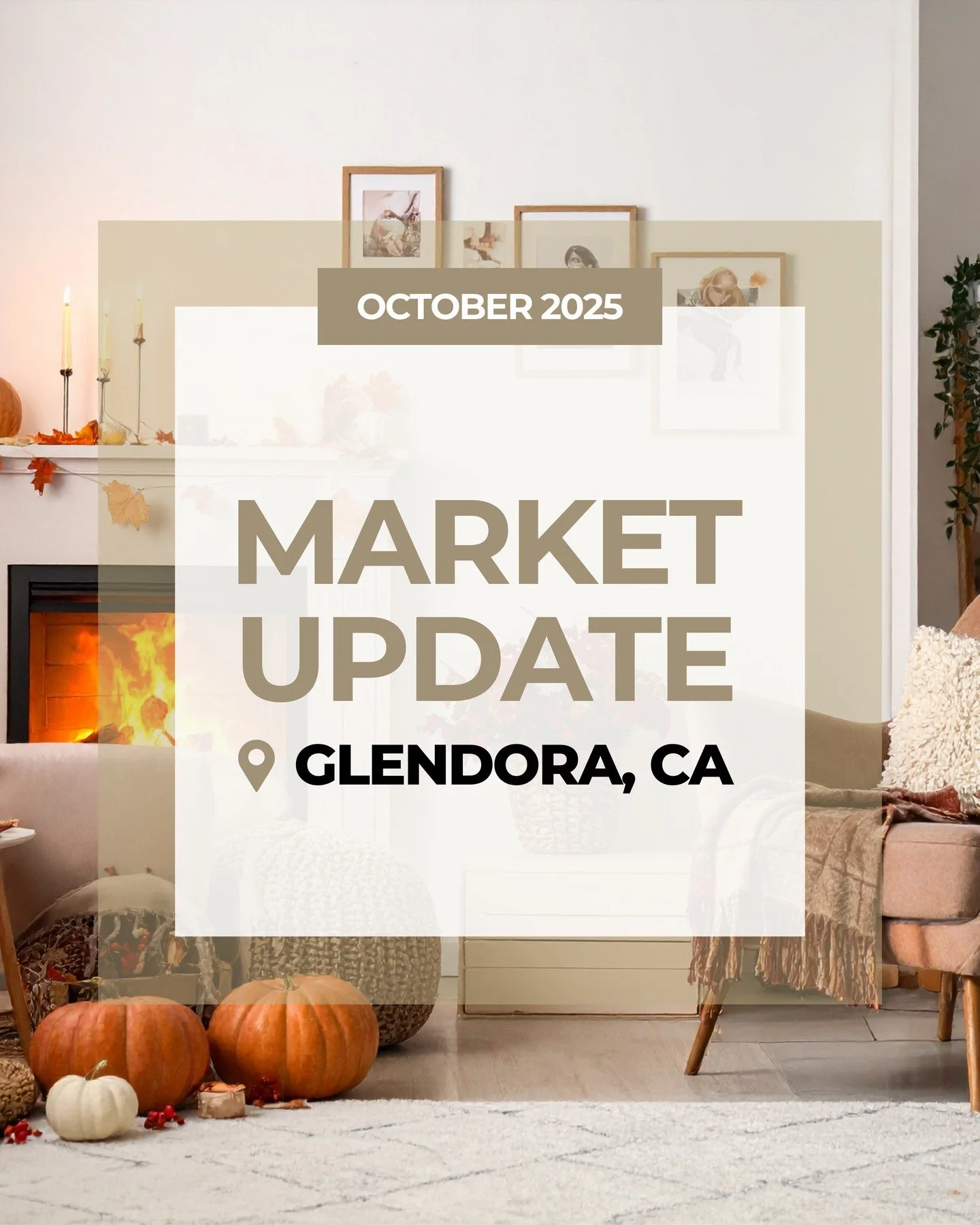 📊 Glendora Real Estate Market &ndash; October Recap 🏡⁠
Here&rsquo;s what happened last month:⁠
⁠
➡️ 78 Active Listings (-6.0% vs. 2024)⁠
➡️ 33 New Listings (-19.5% vs. 2024)⁠
➡️ 38 Closed Sales (+8.6% vs. 2024)⁠
➡️ Avg. Price: $989,499 (-1.4% vs. 2