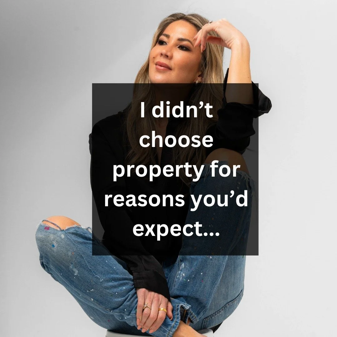 I didn&rsquo;t choose property for reasons you&rsquo;d expect...

For me, it was watching someone I love work their whole life, saving for retirement, only to run out of time before they could enjoy it.

And at the same time, I was working for a Russ