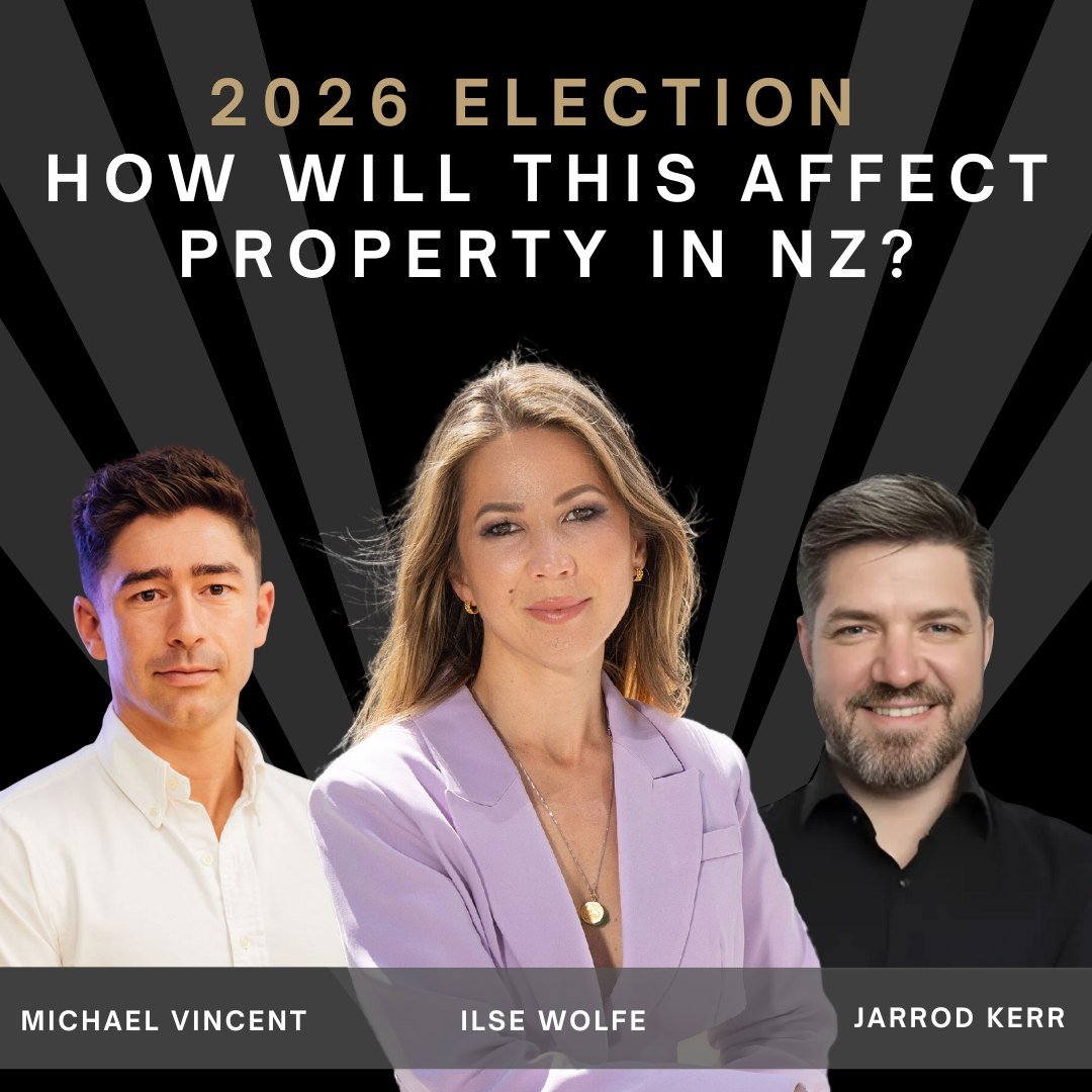 Election year. Are you going to sit still &ndash; or move with intent?

In our upcoming webinar, Ilse Wolfe (Wolfe Property) is joined by Jarrod Kerr (Chief Economist at Kiwibank) and Michael Vincent (Lighthouse Financial, Mortgage Director)to break 