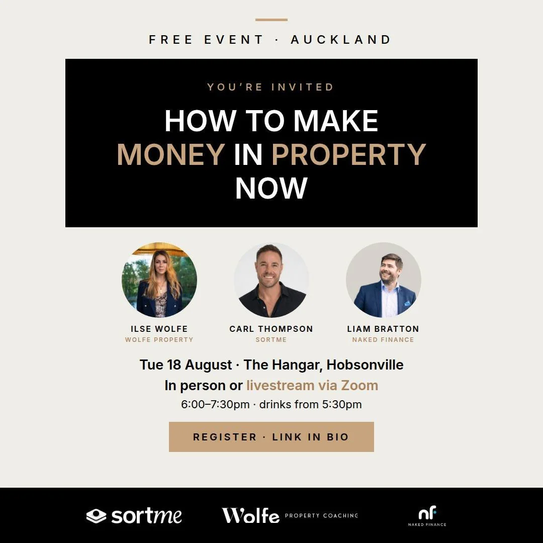 FREE EVENT: How To Make Money In Property Now 
Comment 'MONEY' to get the link to register.