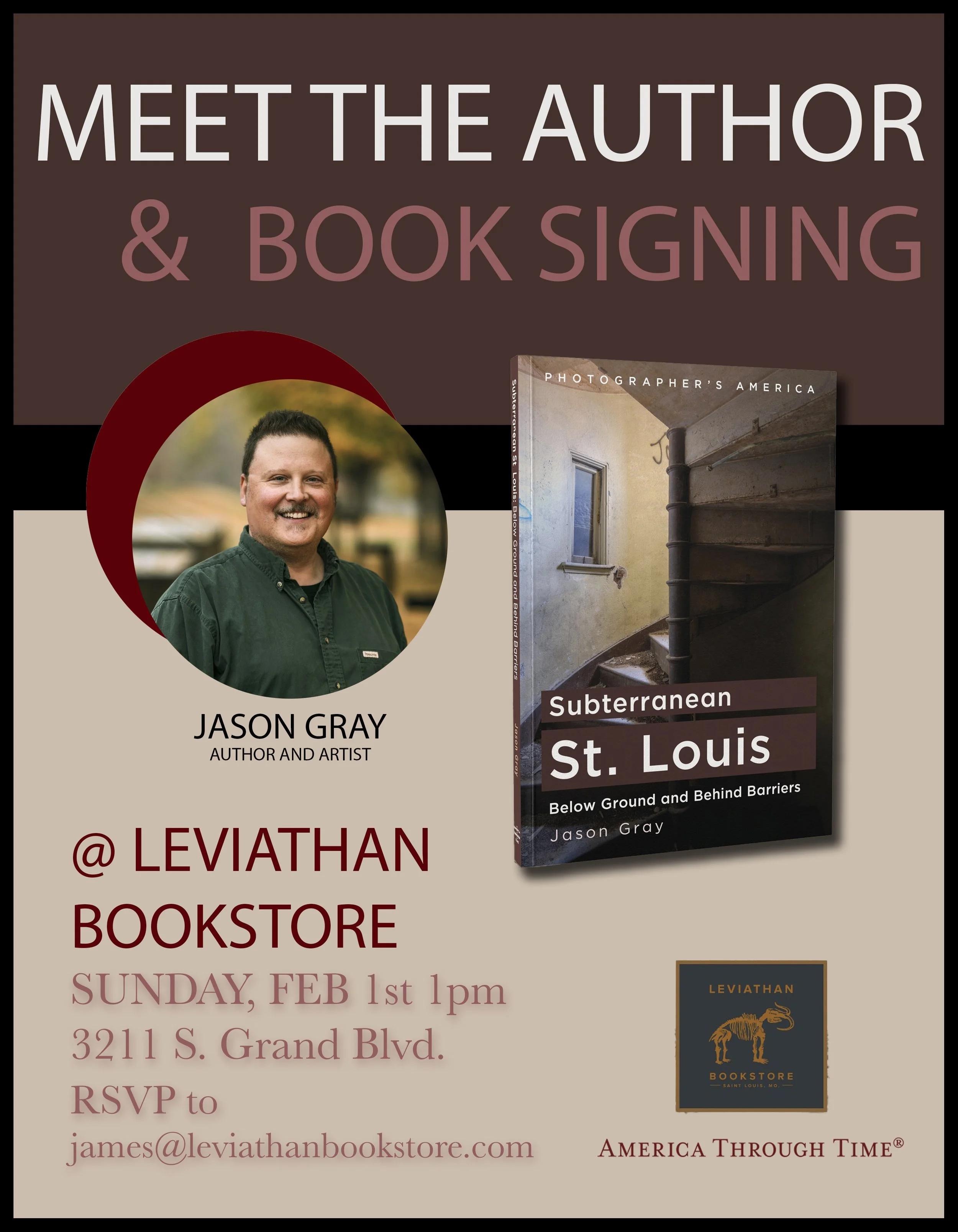 Jason Gray, Author of Subterranean St. Louis