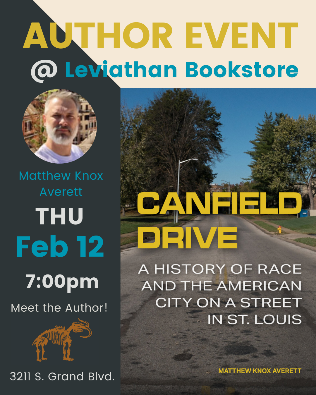 Matthew Knox Averett, Author of Canfield Drive