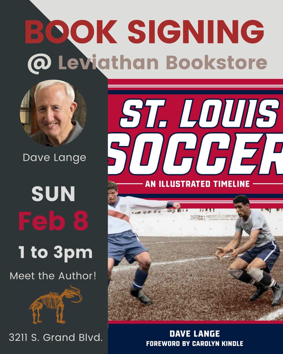 Dave Lange, Author of St. Louis Soccer