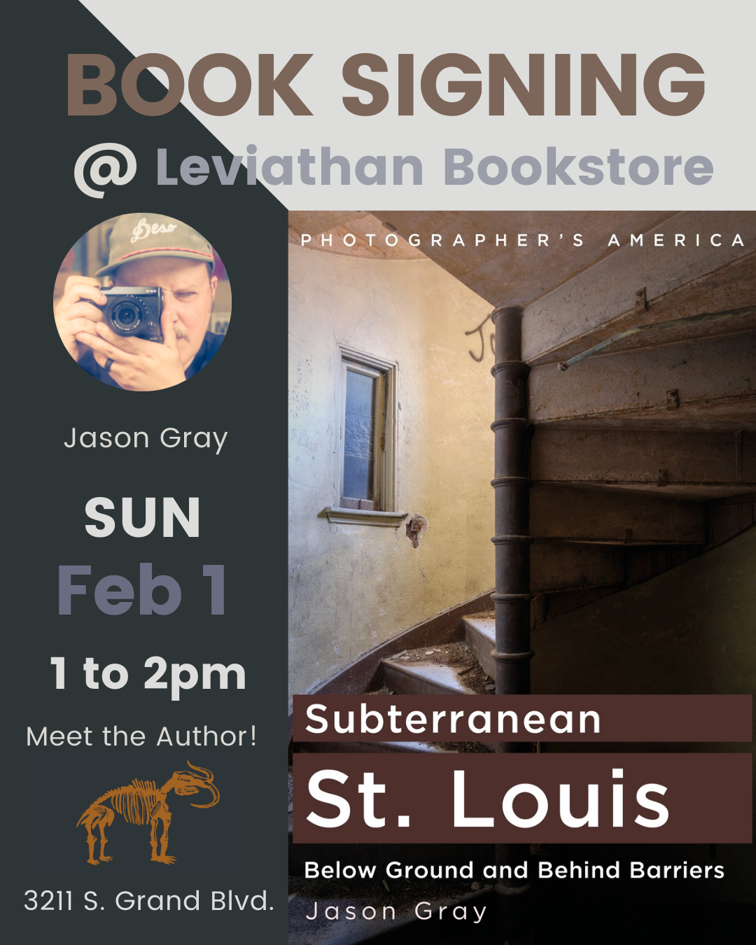 Jason Gray, Author of Subterranean St. Louis