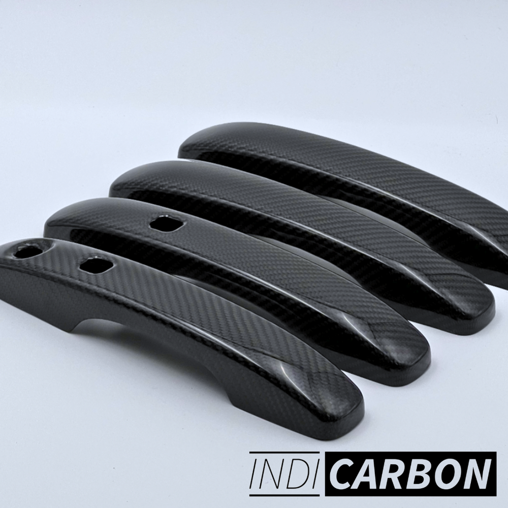 Ranger Raptor Carbon Fiber Door Handles Cover — Indi Carbon