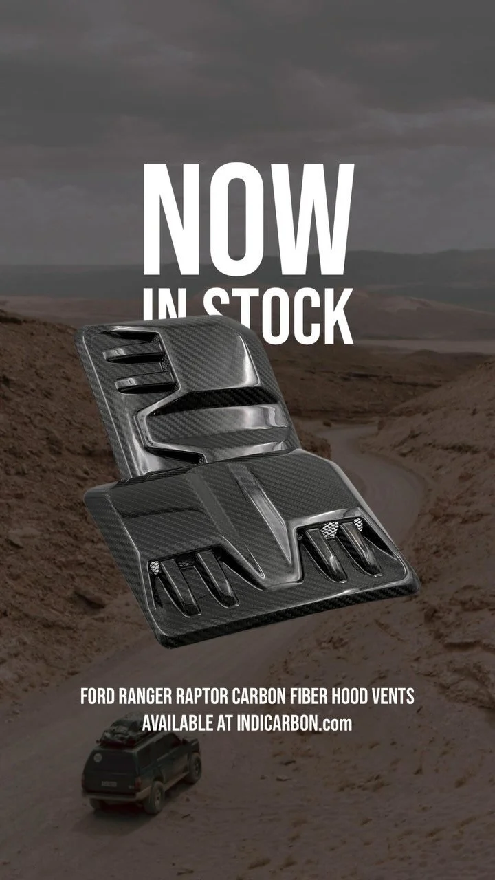 Indi Carbon - Ford Ranger Raptor Carbon Fiber Accessories