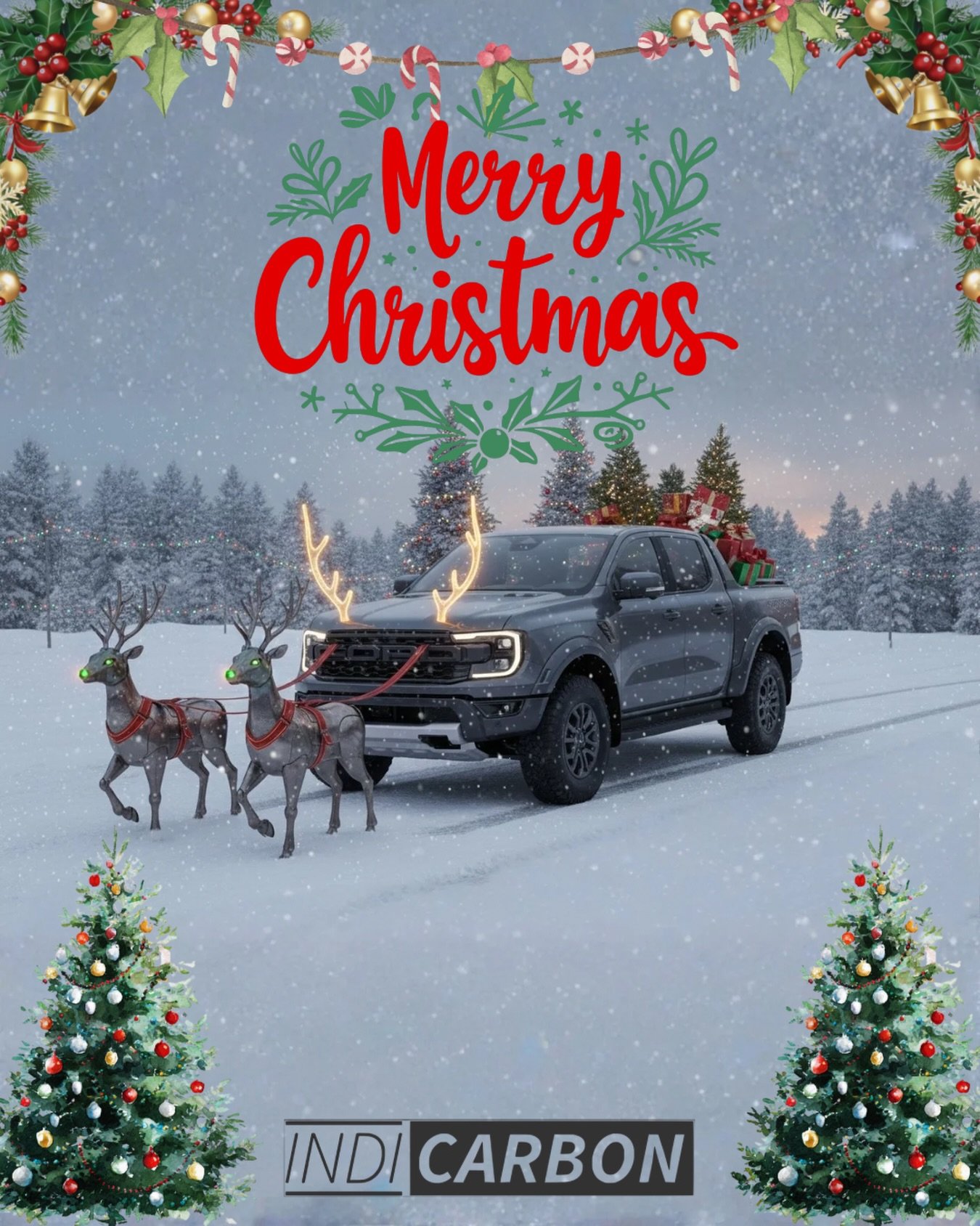 🎄 Merry Christmas from Indicarbon 🎄

This Christmas, we want to say a heartfelt thank you to everyone who supports Indicarbon &mdash; our customers, partners, and the Ranger Raptor community worldwide.

Your trust in our carbon fiber accessories an