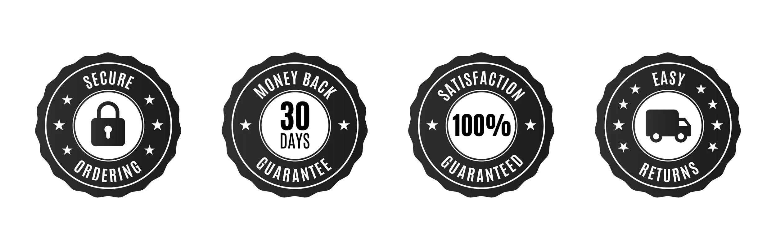 Guarantee-for-customers moneyback free returns