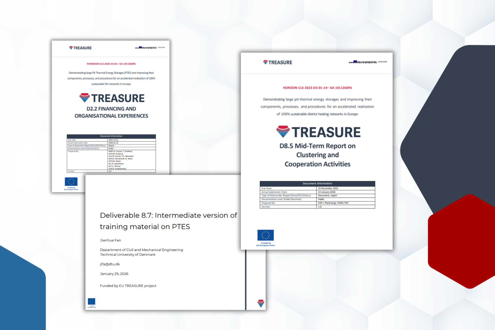 TREASURE Publishes Three New Public Deliverables on Financing, Cooperation, and Training