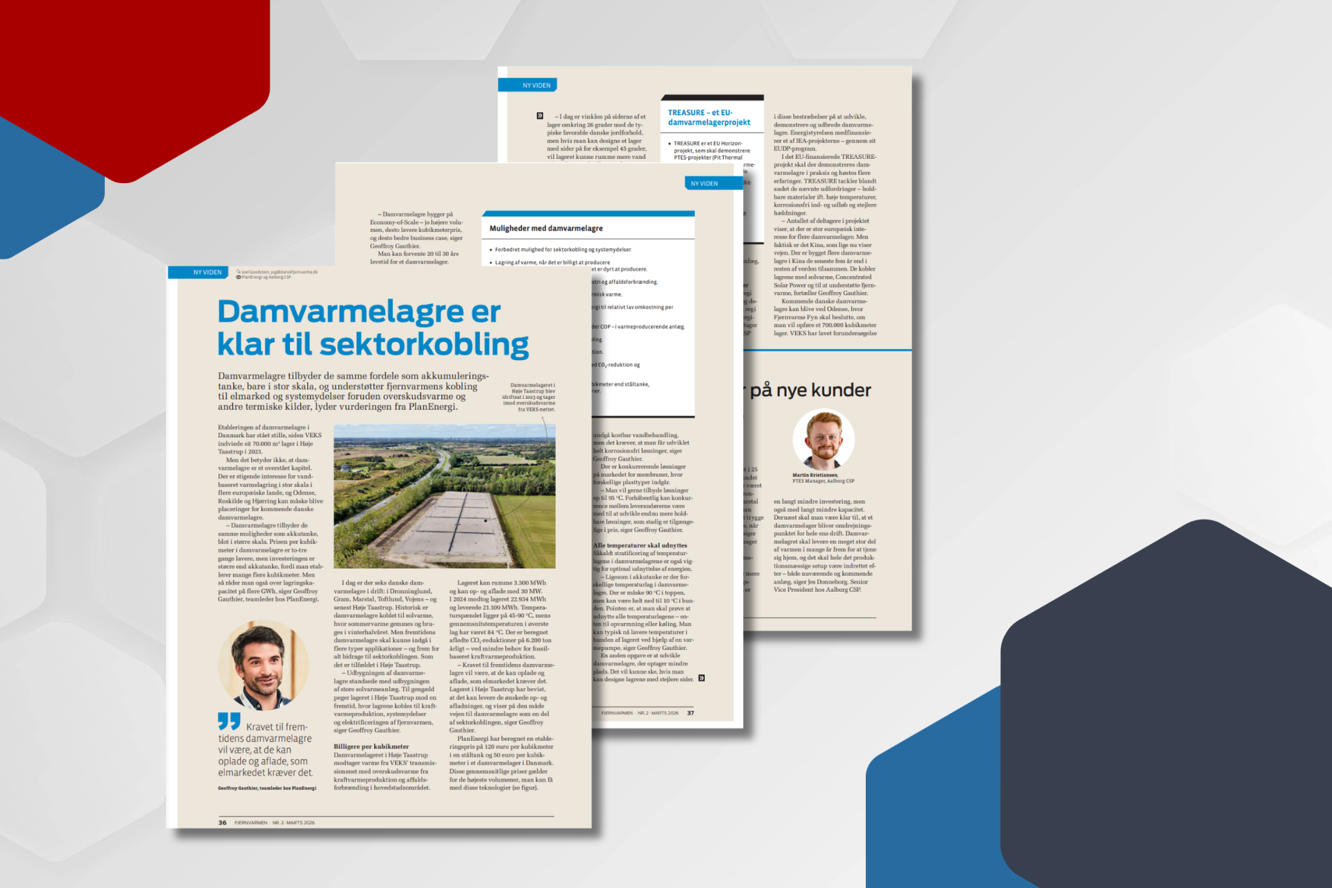 PTES in Focus: Insights from Fjernvarmen Magazine