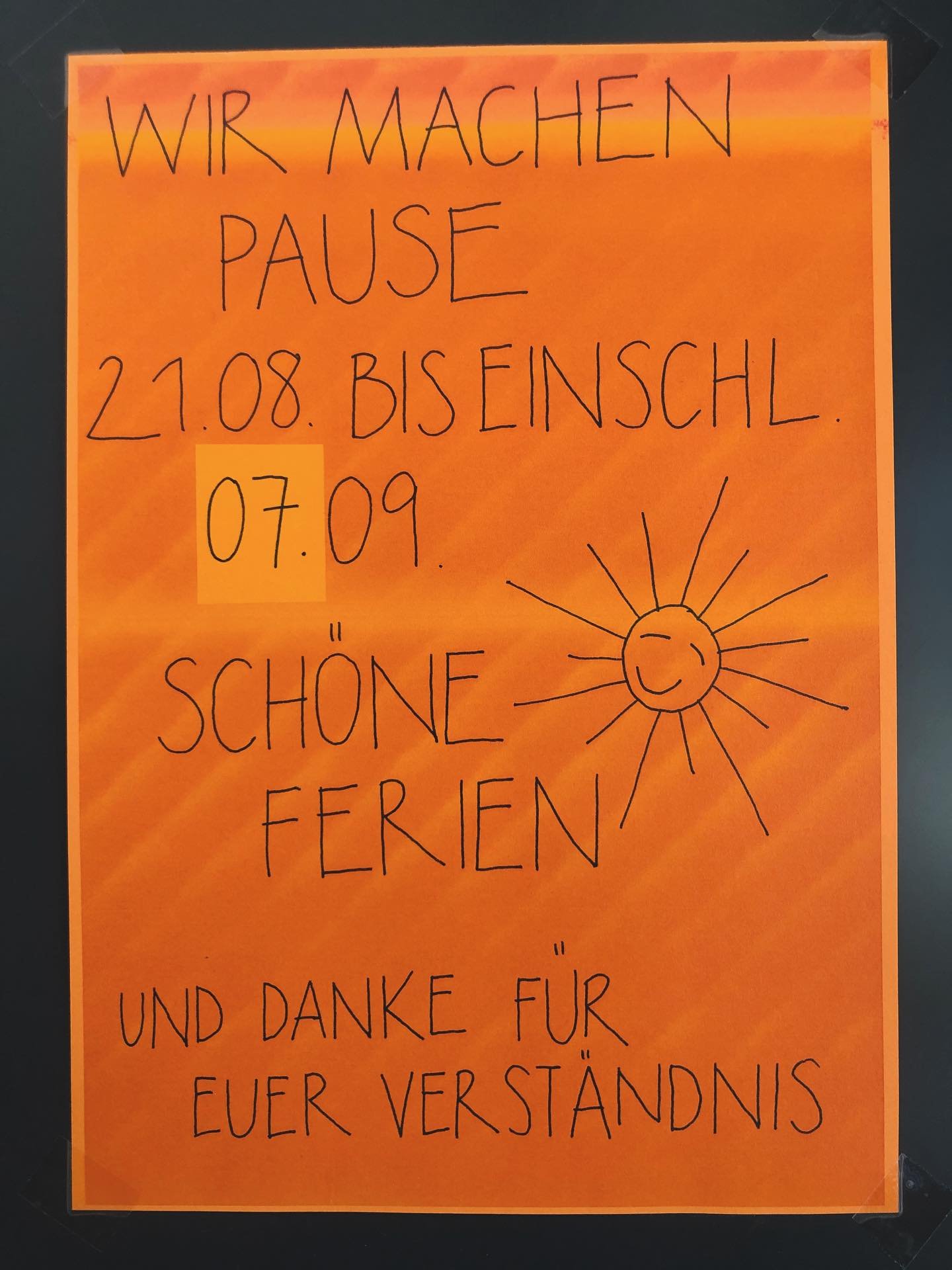 &hellip; und freuen uns, wenn wir euch im September wieder verw&ouml;hnen d&uuml;rfen #sweetsummertime #bisbald #danke