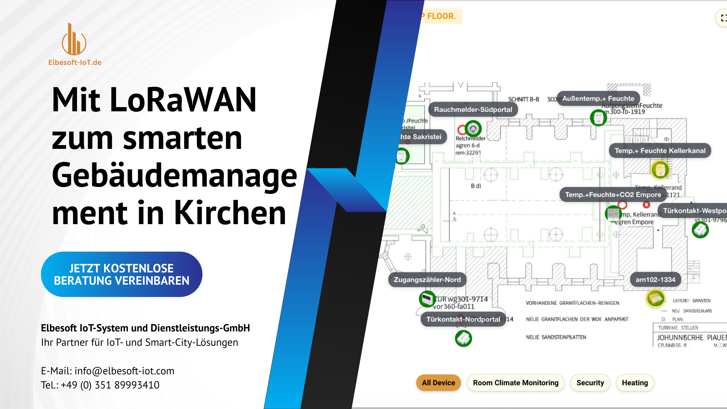 Digitaler Denkmalschutz: Mit LoRaWAN zum smarten Gebäudemanagement in Kirchen
