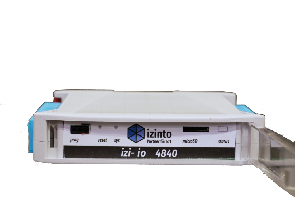 izinto izi-io 4840 – Plug-&-Play Komplettlösung LoRaWAN Steuerung für industrielle Signalüberwachung