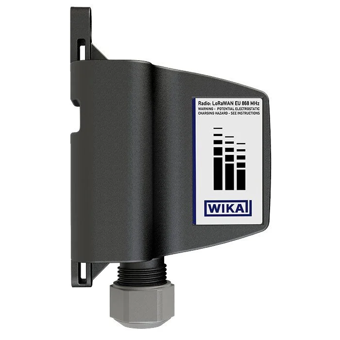 WIKA NETRIS 3 Atex Plug-&-Play Komplettlösung – LoRaWAN Sensor für industrielle Drucküberwachung