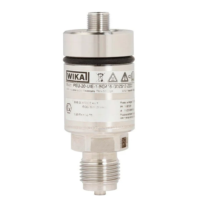 Drucksensor - WIKA PEU-20 / PEU-21 drahtlose Drucküberwachung mit NETRIS®3 inkl. Datenplattform