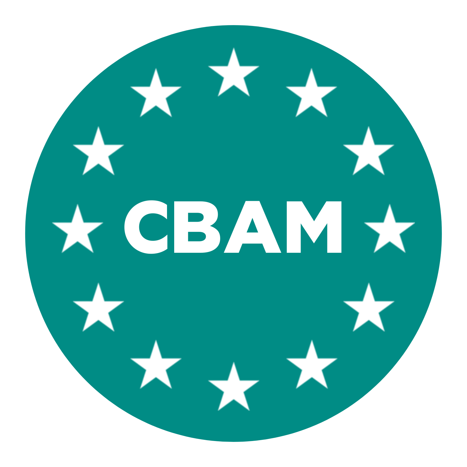 Logo of the CBAM (Carbon Border Adjustment Mechanism)