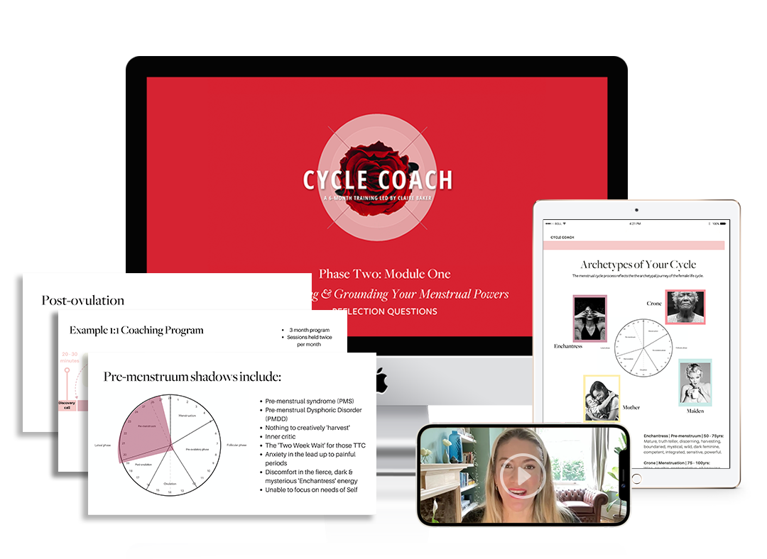 Menstrual Cycle Coaching Certification: Lesson Preview