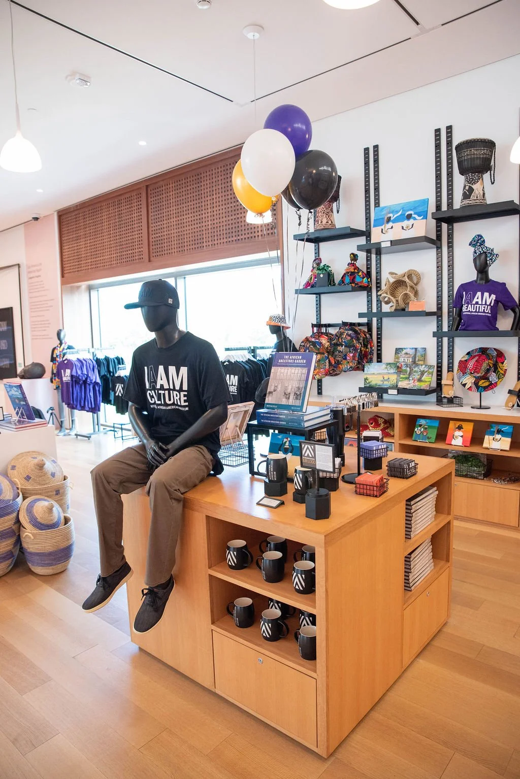 Merch designs for International African American Museum (IAAM) Mantra line