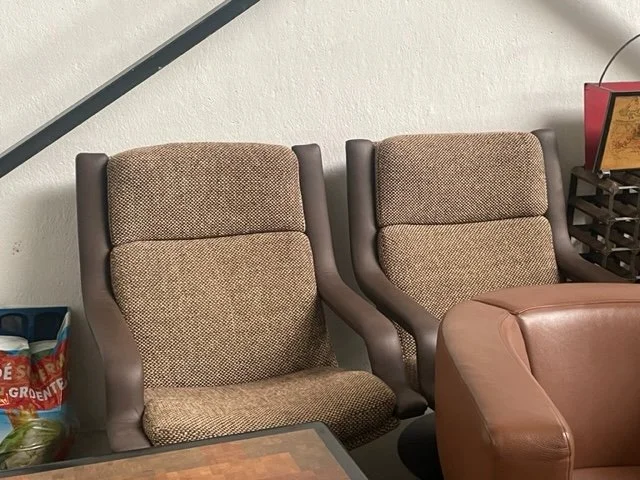 Harcourt Artifort Chairs + 1 Ottoman