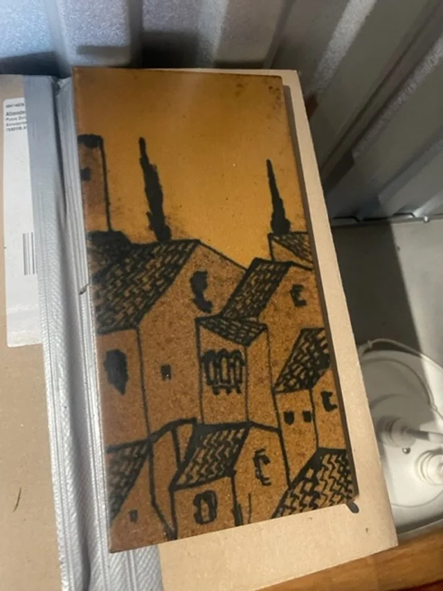 Ceramic Wall Hanging City