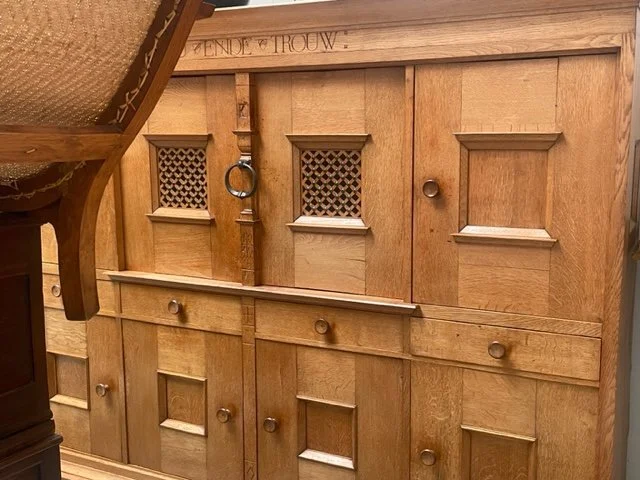 Oscar Degeyter Large Cabinet Belgium 1940s