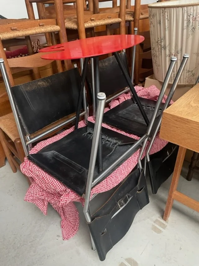 SOLD - Set 4 Martin Visser Black