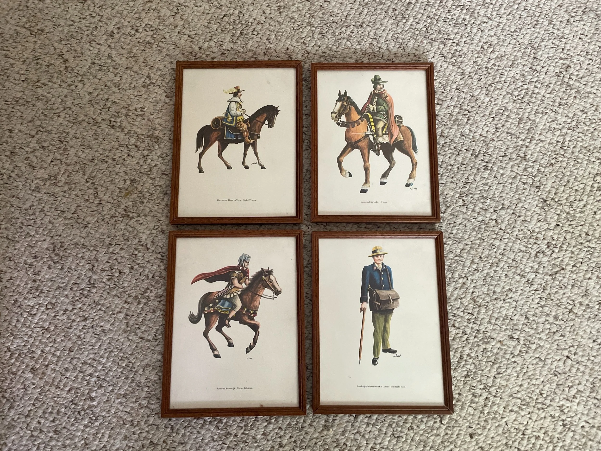 Set prints 4 J. Pivet