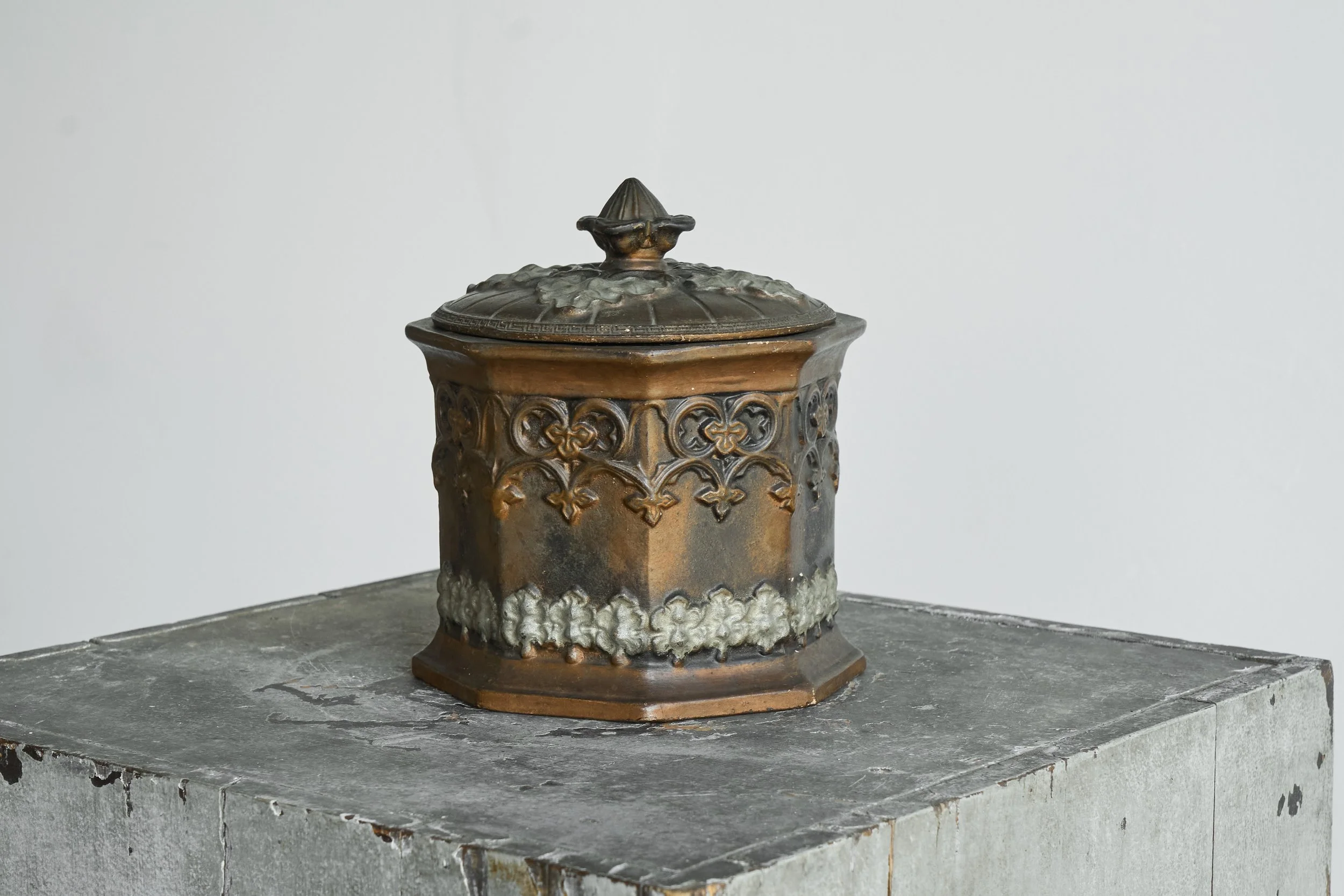 Antique Tabacco Pot Late 19th Century