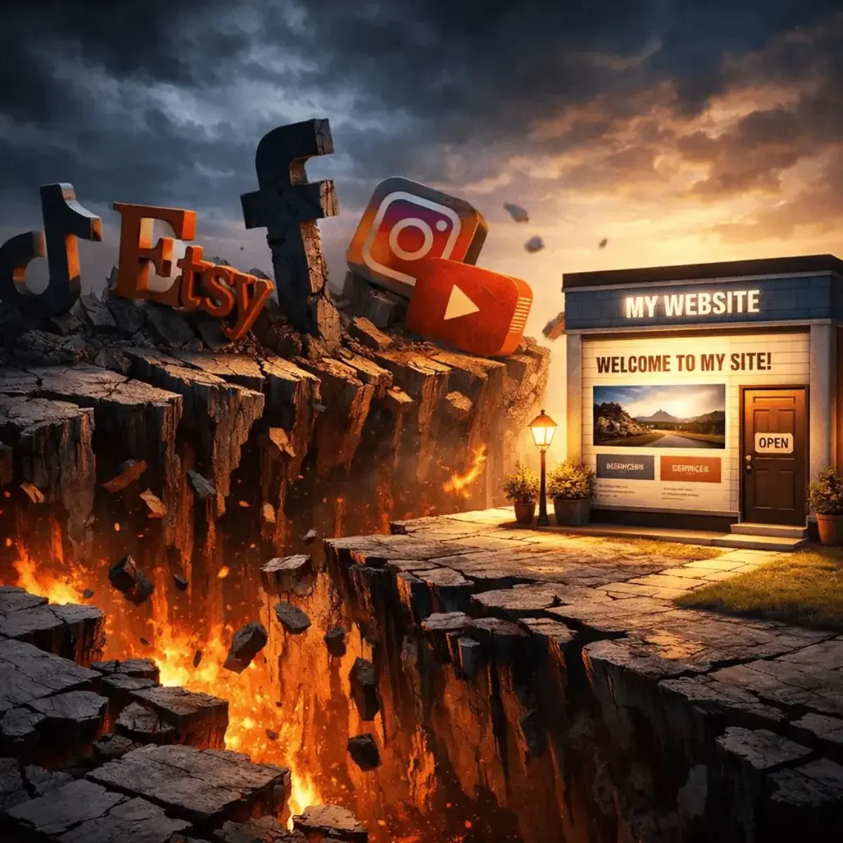 Don't Build Your Business on Borrowed Ground