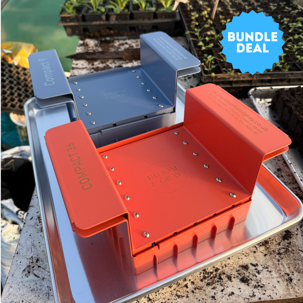 Compact Soil Blocker Bundle (9 + 36 Blockers)