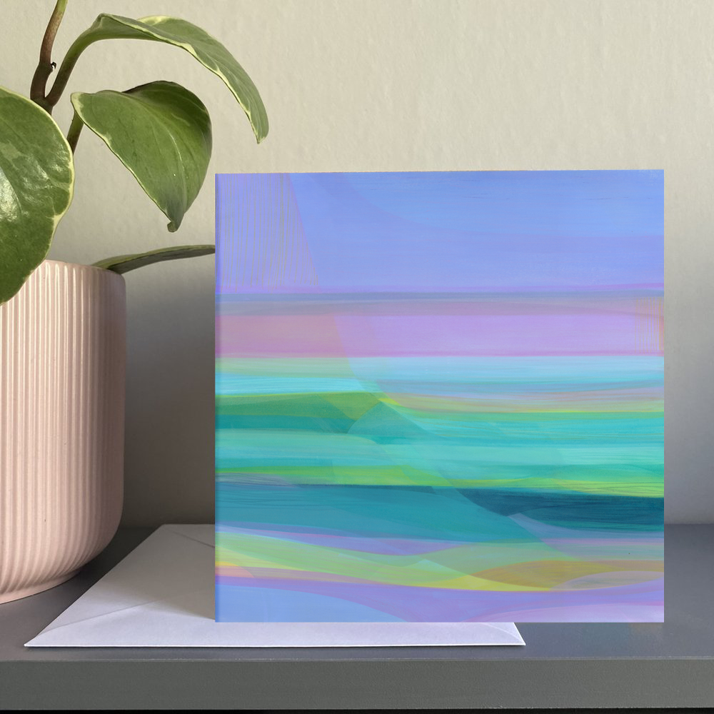 'Coastal Haze' - Greetings Card