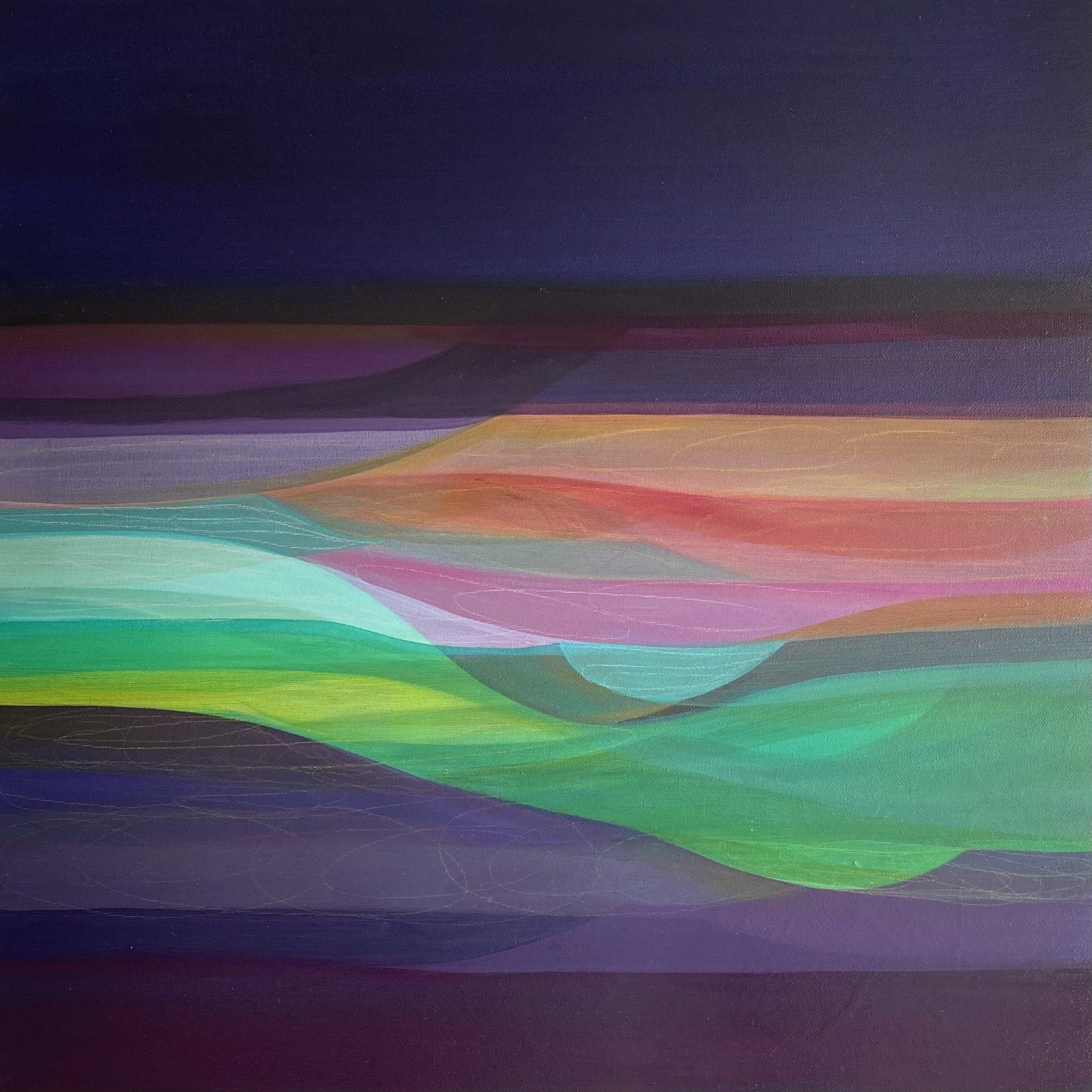 Sheltered Coast
80cm x 80cm