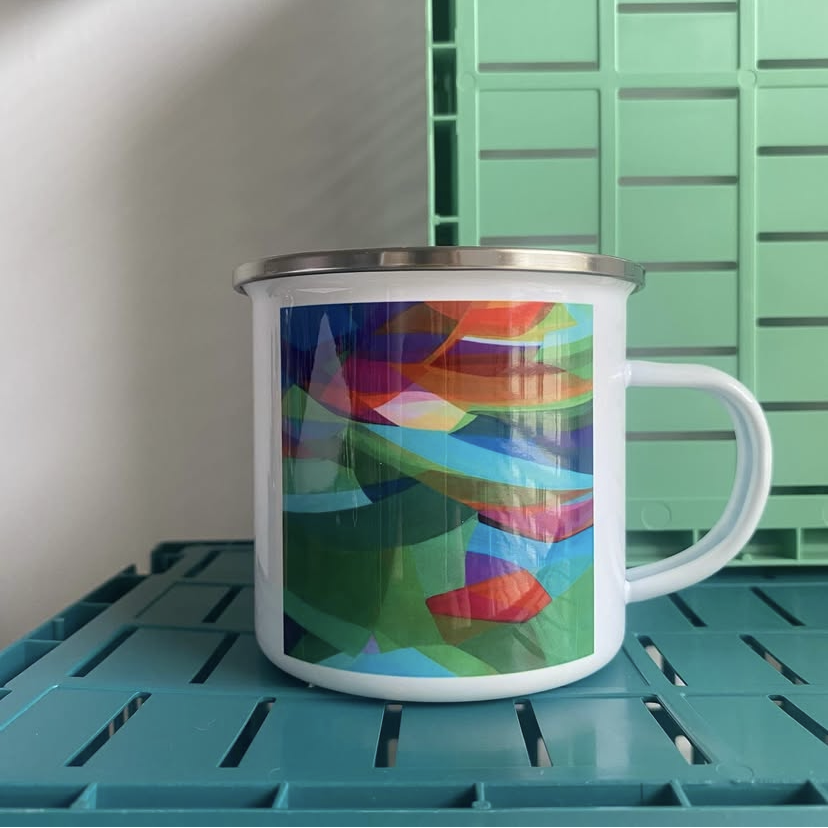 10oz Enamel Mug - Root to Rise