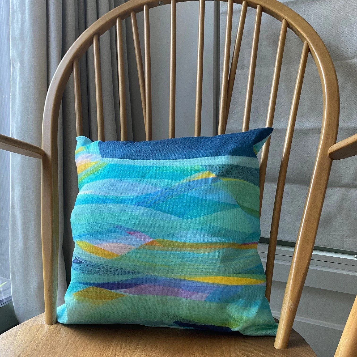 Cushion - 'Silver Lining'