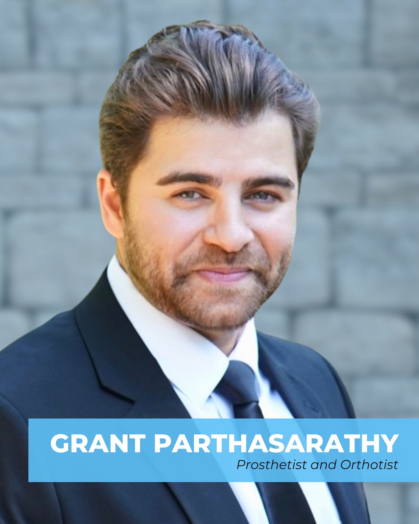 Welcoming&nbsp;Grant Parthasarathy&nbsp;to our Columbus team at Optimus Prosthetics!

Grant is an American Board Certified Prosthetist and Orthotist with a Bachelor&rsquo;s in Psychology from Texas State University and a Master&rsquo;s in Prosthetics