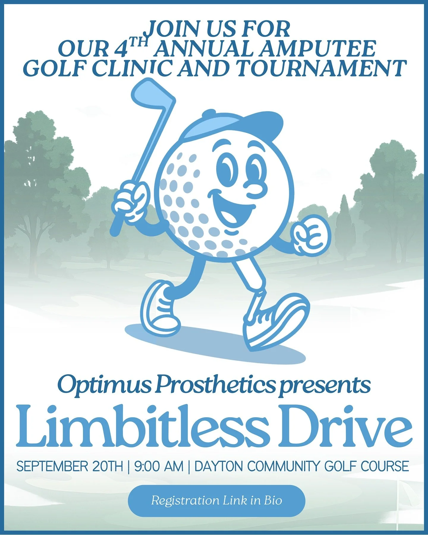 Limbitless Drive is back!

Our annual Amputee Golf Clinic &amp; Tournament returns Saturday, September 20th bringing together patients from Dayton, Columbus, and Cincinnati for a day focused on movement and connection. 

This free event is open to pa