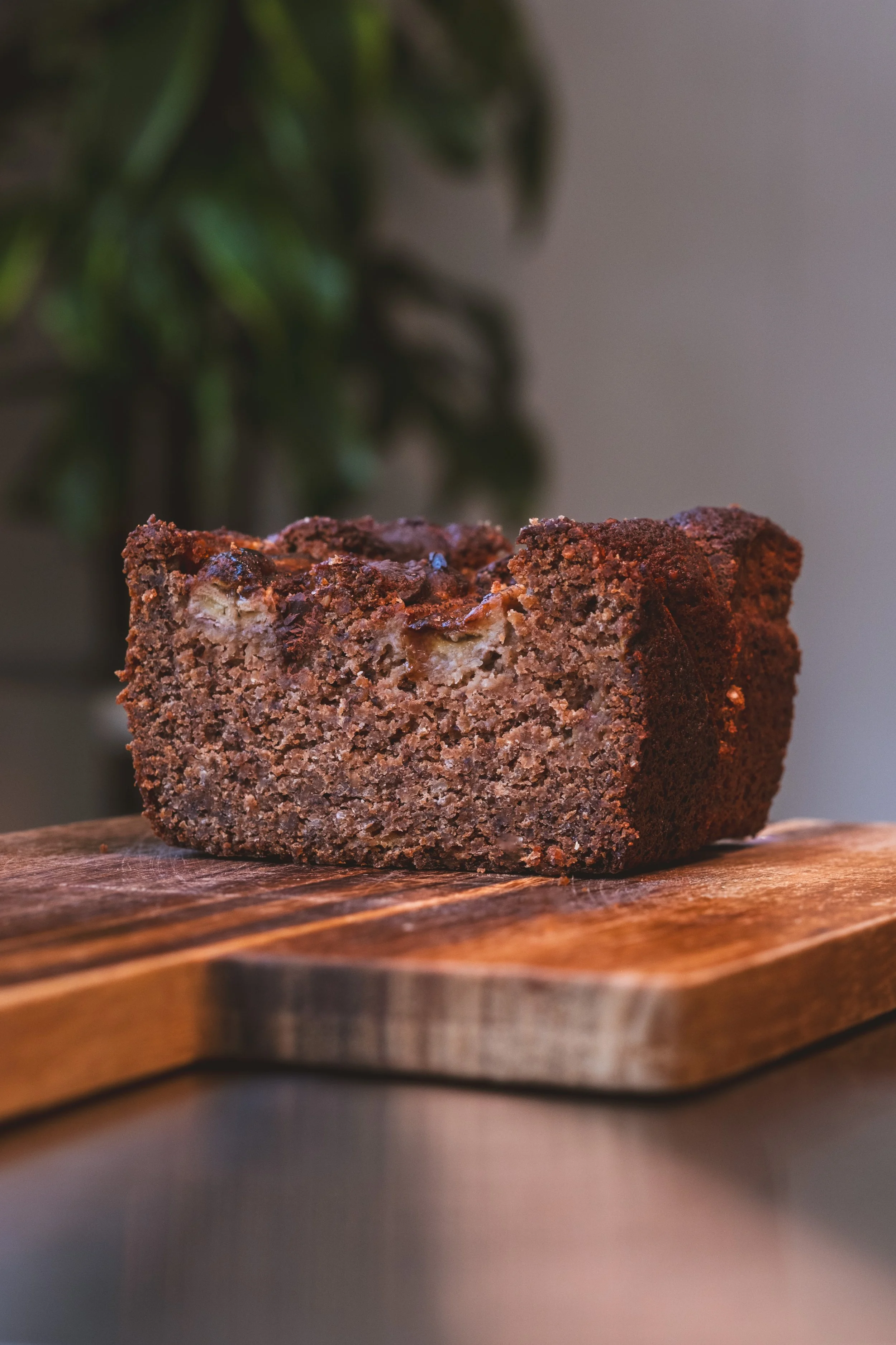 BIZCOCHO DE PLATANO Y MIEL (sin azúcar refinado)
