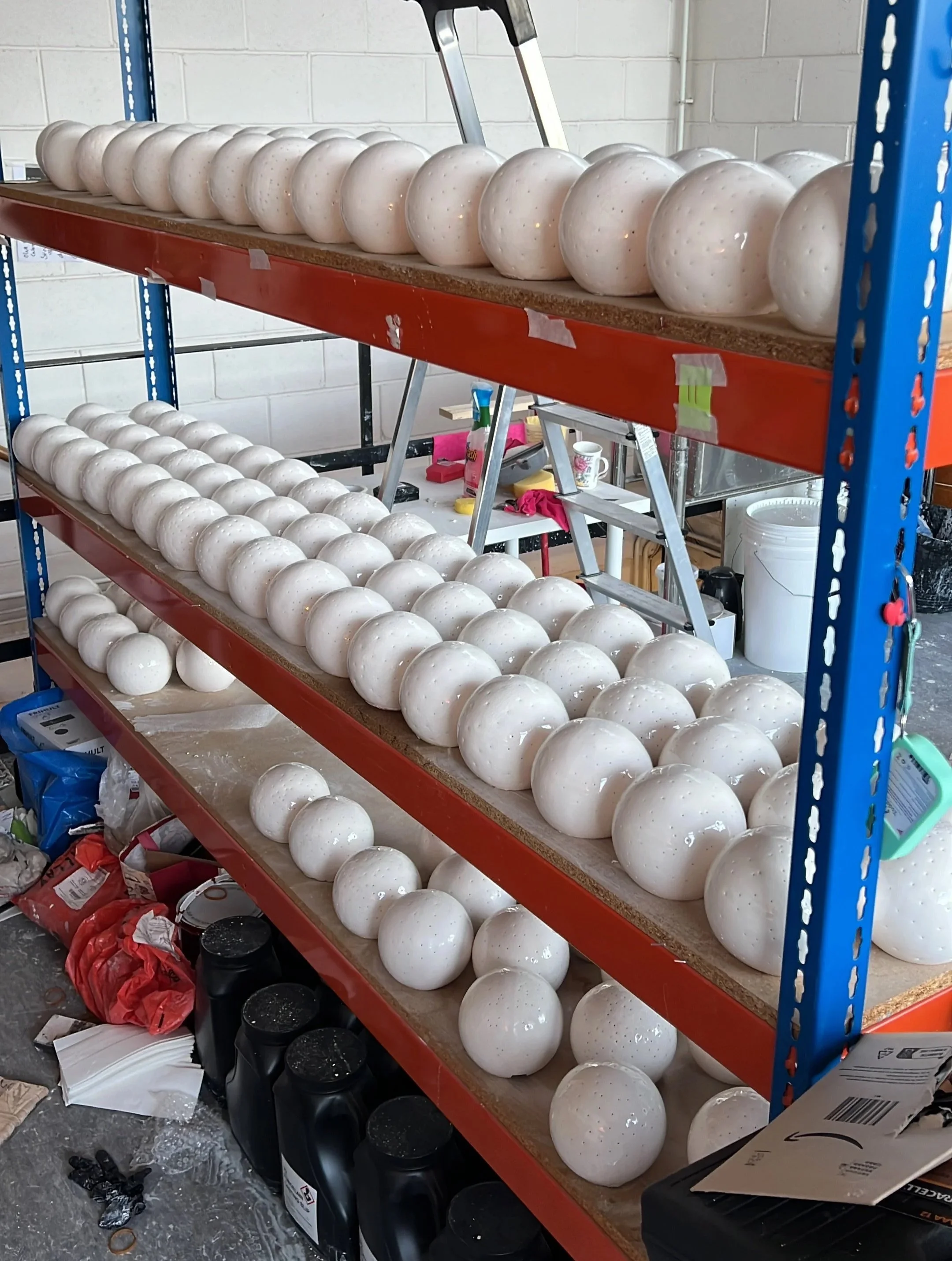 AEP Studios - Porcelain spheres, 2024