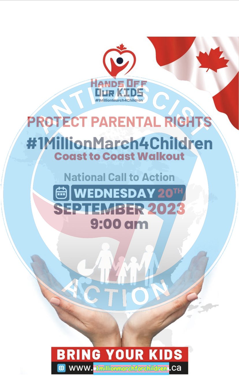 #1MillionMarchforChildren Rally (Official in Ottawa according to founder)