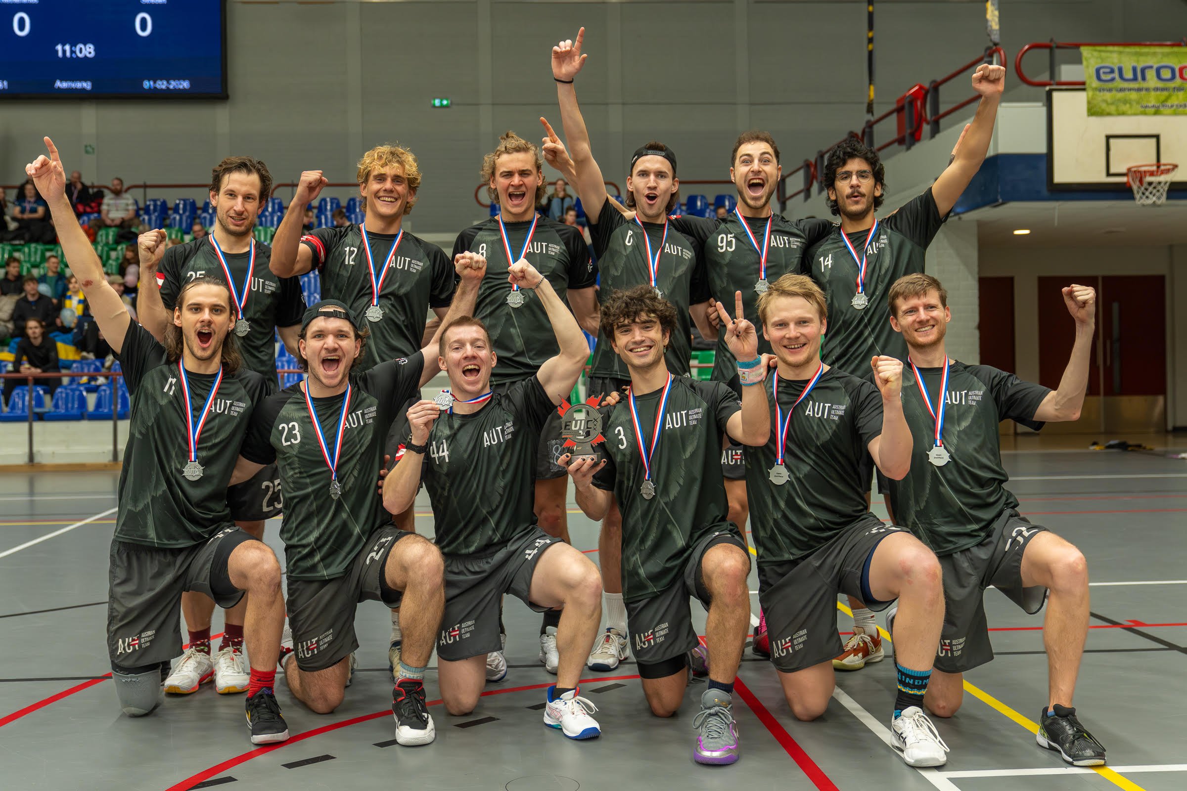AUT Open holt historische Silbermedaille bei Indoor Europameisterschaft