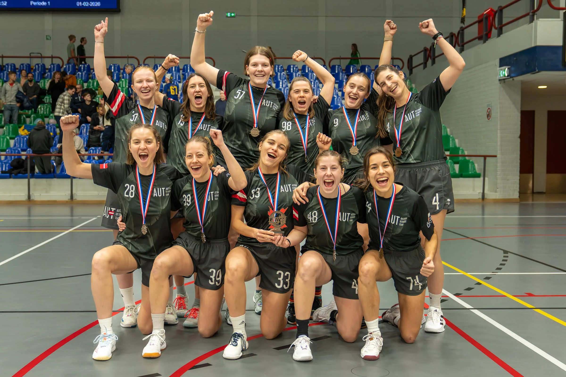 AUT Women holen Bronze nach Glanzleistung bei Indoor Europameisterschaft