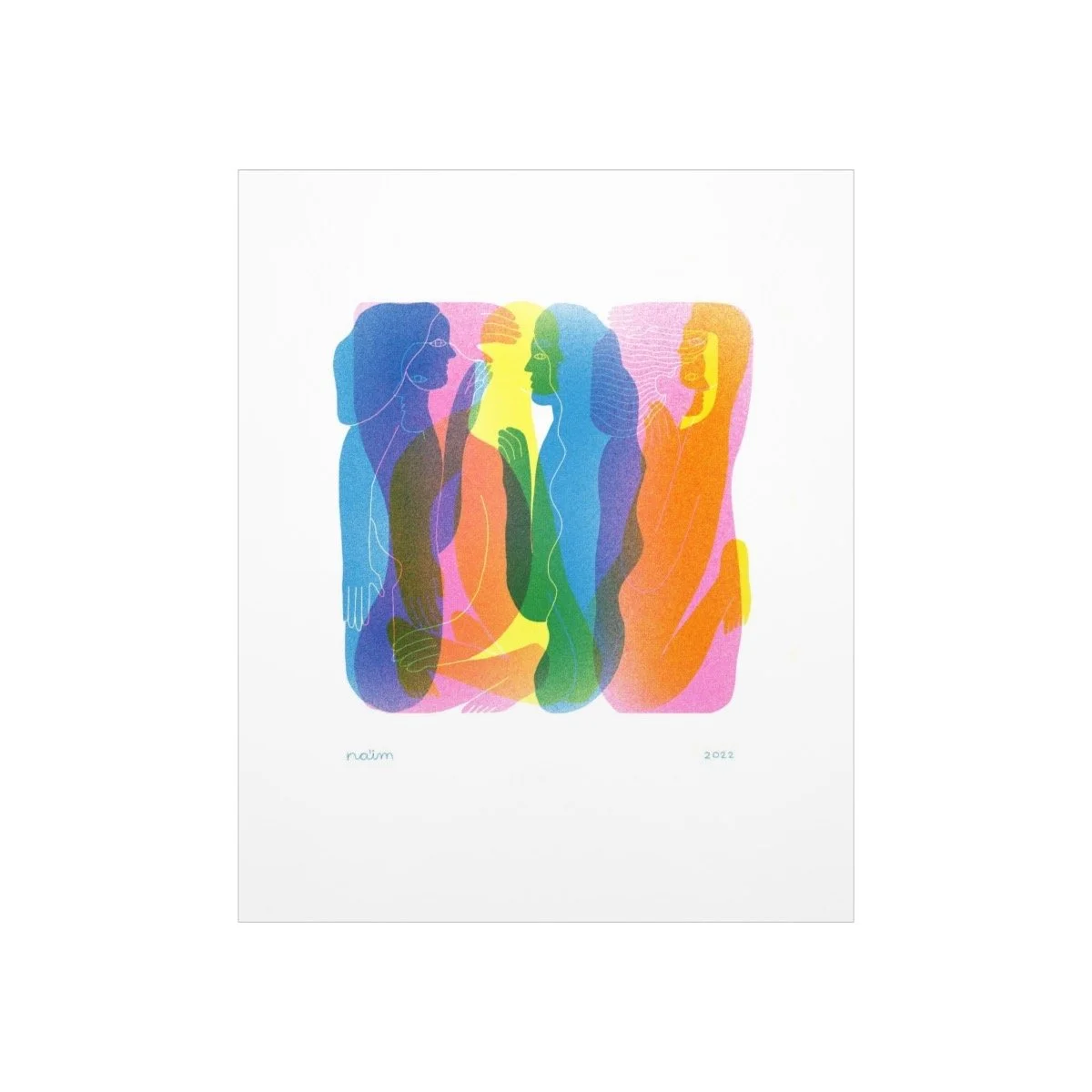 Limited edition Risography print