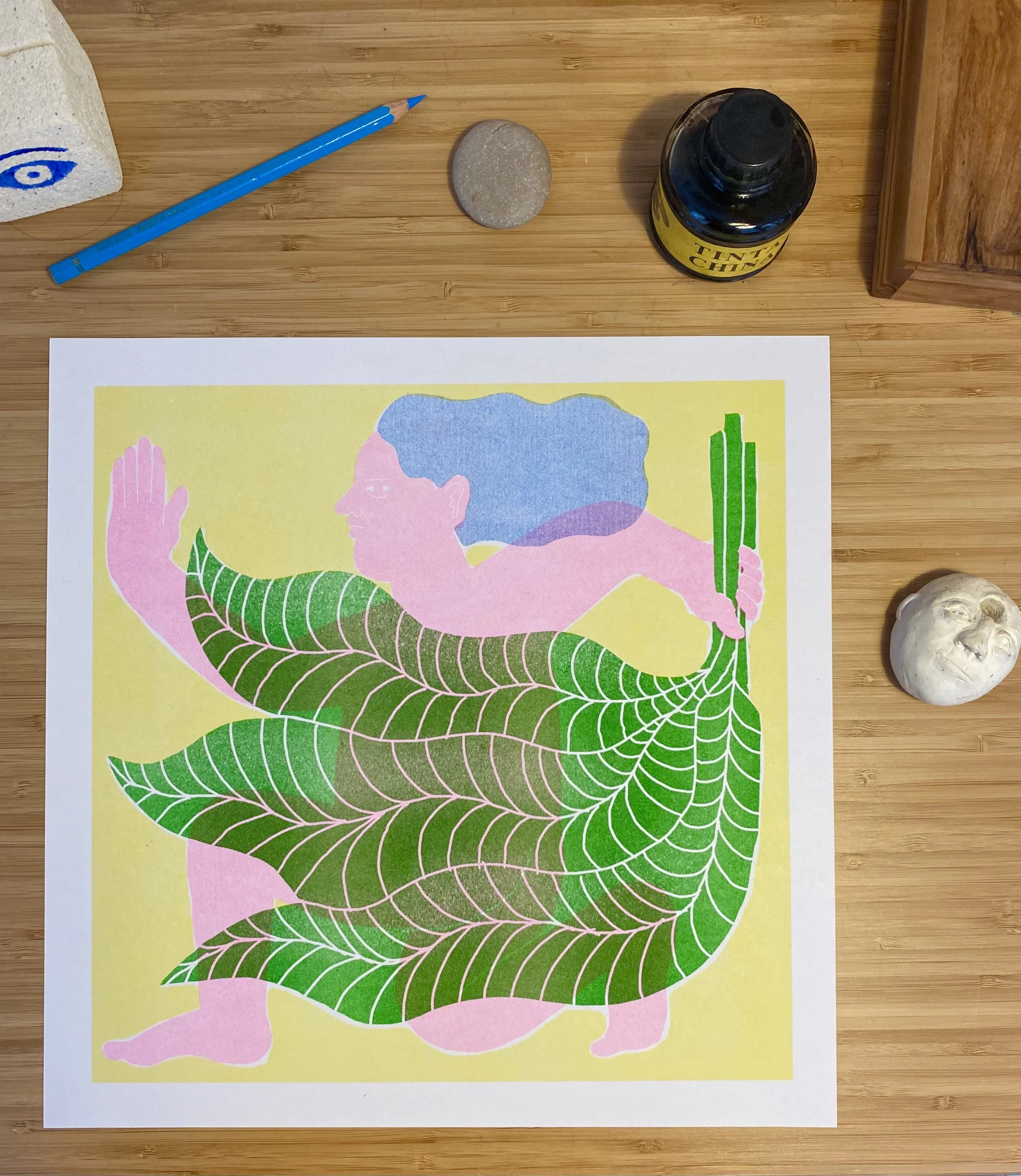 Limited edition Risography print